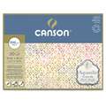 CANSON® | Aquarelle aquarelpapier — grain fin = fijngekorreld, 31 cm x 41 cm, 300 g/m², fijn, 1. Blok (4-zijdig gelijmd) met 20 vel