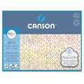 CANSON® | Aquarelle aquarelpapier — grain fin = fijngekorreld, 31 cm x 41 cm, 300 g/m², grof, 1. Blok (4-zijdig gelijmd) met 20 vel