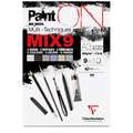Clairefontaine | PaintON MIX9 — multi-papier, DIN A3, 29,7 cm x 42 cm, blok (eenzijdig gelijmd), 250 g/m², 1. Rechthoekig formaat
