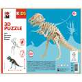 Marabu | KiDS 3D PUZZLE — onbehandeld hout, T-Rex dinosaur, 23,5 cm x 32 cm — 29 onderdelen, 1 stuk, 2. Geschikt voor kinderen vanaf 4 jaar