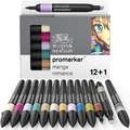 WINSOR & NEWTON™ | promarker™ thematische 12-delige sets, Manga Romance, set