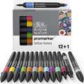 WINSOR & NEWTON™ | promarker™ thematische 12-delige sets, Tattoo Tones, set