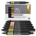 WINSOR & NEWTON™ | Promarker™ — 6-sets, Landscape tones 1, set, set