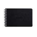 RHODIA® | Touch Paint ON mixed-mediaboek, DIN A6, 10,5 cm x 14,8 cm, blok, spiraalgebonden, 250 g/m², 2. SG — landschap = liggend formaat