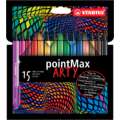 STABILO® | ARTY pointMax fineliner — sets, 0,8 mm, conische punt