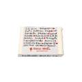 KHADI PAPERS | BLOCK BOOK aquarelboekje ○ handgeschept — genaaid gebrocheerd, 13 cm x 16 cm, glad, 1 stuk, 2. Gesatineerd — 40 vel