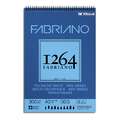 FABRIANO® |1264 mixed-mediablok — spiraal, DIN A3, 29,7 cm x 42 cm, 300 g/m², ruw, 2. Blok met 30 vel