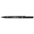 UNI-BALL-Pin Pen - technische tekenpen, 0,03 mm, gekalibreerd|punt met metalen fitting, markers, los, 3. Zwart