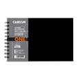 CANSON® | One Art Book™ schetsboek — spiraal, 21,6 cm x 14 cm, fijn, 100 g/m², 2. Landschap = liggend formaat