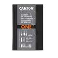CANSON® | One Art Book™ schetsboek — gebonden, 10,2 cm x 15,2 cm, fijn, 100 g/m², 1. Portret = staand formaat