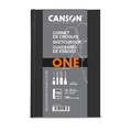 CANSON® | One Art Book™ schetsboek — gebonden, 14 cm x 21,6 cm, fijn, 100 g/m², 1. Portret = staand formaat