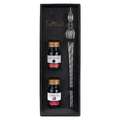 Jacques HERBIN | Glaspen & inkt — 3-cadeausets, Transparent, set, set