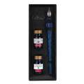 HERBIN | Glaspen & inkt — 3-cadeausets, Blue, set, set