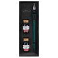 Jacques HERBIN | Glaspen & inkt — 3-cadeausets, Emerald, set, set