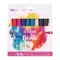Talens | ECOLINE® Brush Pen Marker — 10-sets, 10 kleuren — handlettering, set met 10 markers