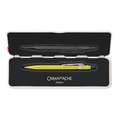 CARAN d'ACHE® | Ballpoint Pen 849™ POPLINE — cadeau-blik, FLUO yellow, pen / potlood,  los, 2. Fluoriserende kleuren
