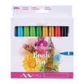 Talens | ECOLINE® Brush Pen Marker — sets, 20 kleuren — assorti, set
