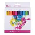 Talens | ECOLINE® Brush Pen Marker — sets, 10 kleuren — assorti, set