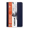 CANSON® | GRADUATE SKETCH & NOTES aantekenboekje — hardcover, donkerblauwe cover, 14 cm x 21,6 cm, 90 g/m², 3. Hardcover — donkerblauw