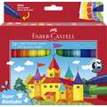 FABER-CASTELL | Jumbo Superwashable viltstift — sets, 24 kleuren