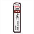 rOtring | Tikky vulpotloodstiften ○ hi-Polymer — 12-sets, hardheid: HB, pak van 12 stuks, 2. Schrijfbreedte: 0,5 mm
