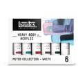 Liquitex® | PROFESSIONAL HEAVY BODY ACRYLIC™ acrylverf — sets, 6 kleuren — Muted collection + White, set, 2. Tube 59 ml
