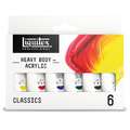 Liquitex® | PROFESSIONAL HEAVY BODY ACRYLIC™ acrylverf — sets, 6 kleuren — Classic, set, 1. Tube 22 ml