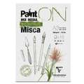 Clairefontaine | Paint ON Misca multi-papier, DIN A3, 29,7 cm x 42 cm, ruw, 250 g/m², 1. Blok (kopsgelijmd) met 15 vel