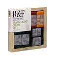 R&F HANDMADE PAINTS® | Encaustic wasverf — 7-cadeausets, 6 kleuren — TRANSLUCENT COLOR, set