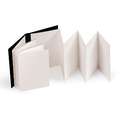 RHODIA® | Touch WATERCOLOR ACCORDION — dubbele leporello, DIN A5, 14,8 cm x 21 cm, 300 g/m², schetsboek, 2. Met 12 blz (6 x 2)