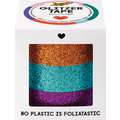folia® Glitter-Tape, planband set, koper-turquoise-violet
