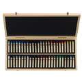 SENNELIER oliepastel-sets, Houten doos, 50 pastels gemengd