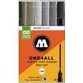 MOLOTOW™ ONE4ALL TRYOUT Set Character 127HS, Grey set