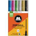 MOLOTOW™ ONE4ALL TRYOUT Set Character 127HS, Metallic set