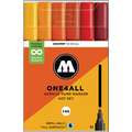 MOLOTOW™ | ONE4ALL Markers 227HS — thema sets, Hot colours set