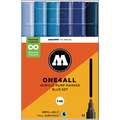 MOLOTOW™ | ONE4ALL Markers 227HS — thema sets, Blue set