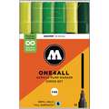 MOLOTOW™ | ONE4ALL Markers 227HS — thema sets, Green set
