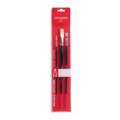 Royal Talens | AMSTERDAM 600 penseel ○ sets — synthetisch haar, 3-set M — maat 4,8 & 16, set
