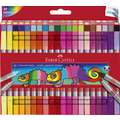 FABER-CASTELL | Viltstift ○ dubbelzijdig — sets, 40 kleuren, set