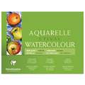 Clairefontaine ETIVAL aquarelblok, ruw/torchon korrel, 18 cm x 24 cm, 300 g/m², ruw, blok (vierzijdig gelijmd)