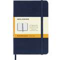 MOLESKINE® | Classic Notebook — hardcover, Pocket, 9 cm x 14 cm, 192 blz, 6. Layout: ruled — cover: Sapphire blue