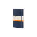 MOLESKINE® | Classic Notebook — hardcover, Large, 13 cm x 21 cm, 240 blz, 6. Layout: ruled — cover: Sapphire blue