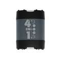 KUM® | 4-IN-1 puntenslijper — 4-gats	, zwart, 1 stuk