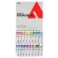 HOLBEIN | HAG ACRYLIC GOUACHE — sets, 18 kleuren — D414 assorti, set