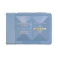 CHARVIN | EXTRA-FINE aquarelverf — 12-reisblikjes met waterreservoir, Royal blue box, set