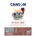 CANSON® | Mi-Teintes® Velvet pastelblok, 24 cm x 32 cm, blok (eenzijdig gelijmd), 430 g/m², 24 cm x 32 cm