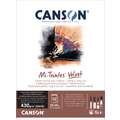 CANSON® | Mi-Teintes® Velvet pastelblok, 24 cm x 32 cm, blok (eenzijdig gelijmd), 430 g/m², 24 cm x 32 cm
