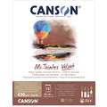 CANSON® | Mi-Teintes® Velvet pastelblok, 32 cm x 41 cm, blok (eenzijdig gelijmd), 430 g/m², 32 cm x 41 cm