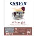 CANSON® | Mi-Teintes® Velvet pastelblok, 32 cm x 41 cm, blok (eenzijdig gelijmd), 430 g/m², 32 cm x 41 cm