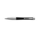PARKER | Urban Twist balpen — gift-boxed, muted black lacquer — chrome trims, pen / potlood,  los